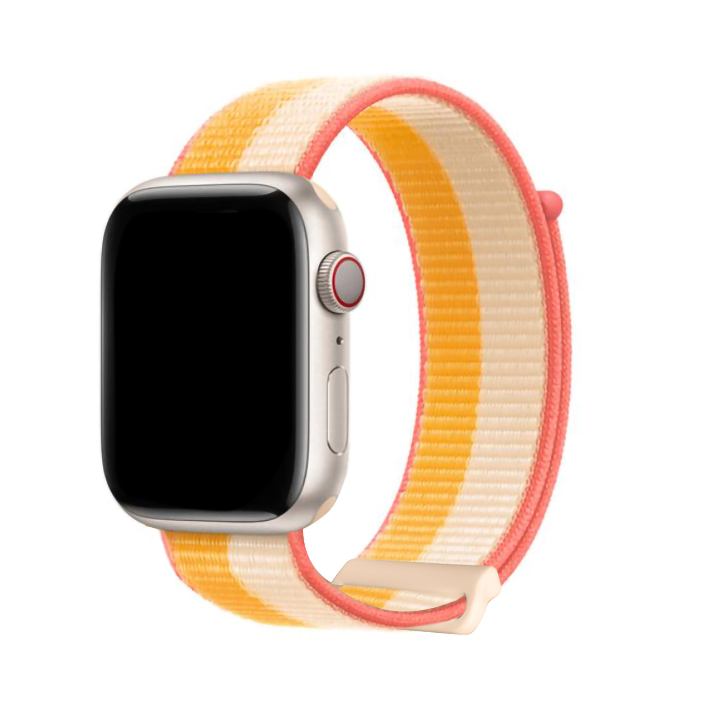 Řemínek pro Apple Watch 42mm / 44mm / 45mm / 49mm - DuxDucis, Sport MaizeWhite