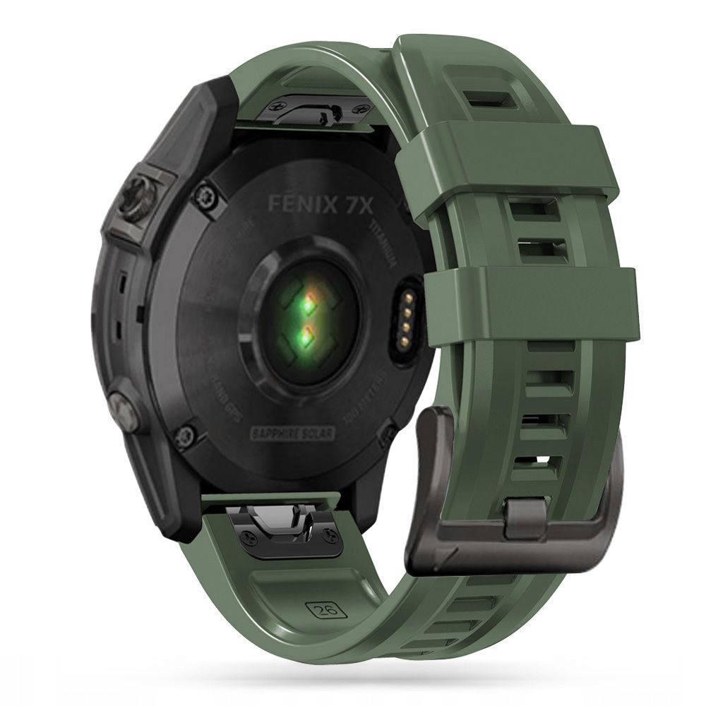 Řemínek pro Garmin Fenix 3 / 5X / 3HR / 5X PLUS / 6X / 6X PRO / 7X - Tech-Protect, Iconband Army Green