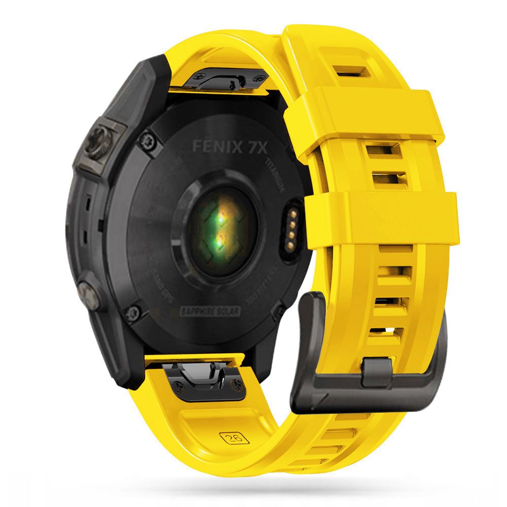 Řemínek pro Garmin Fenix 3 / 5X / 3HR / 5X PLUS / 6X / 6X PRO / 7X - Tech-Protect, Iconband Yellow