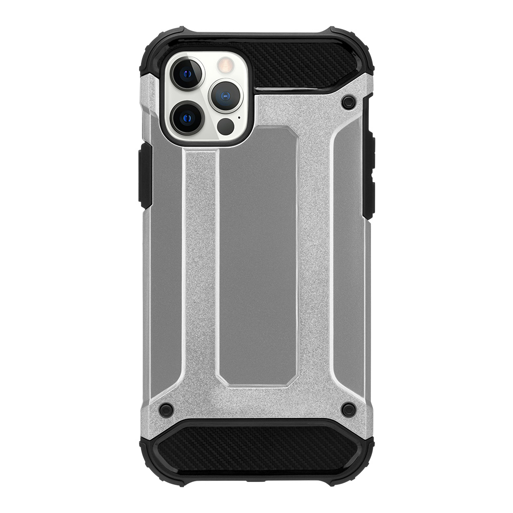 Ochranný kryt pro iPhone 11 - Mercury, Metal Armor Silver