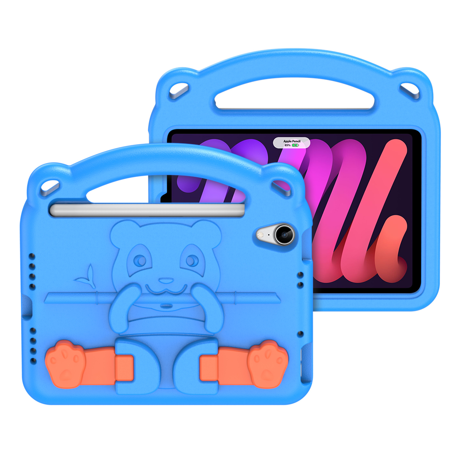 Dětské pouzdro pro iPad mini 6 - DuxDucis, Panda Blue