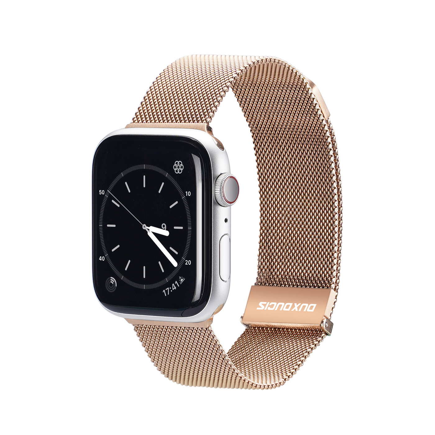 Řemínek pro Apple Watch 38mm / 40mm / 41mm - DuxDucis, Milanese Gold