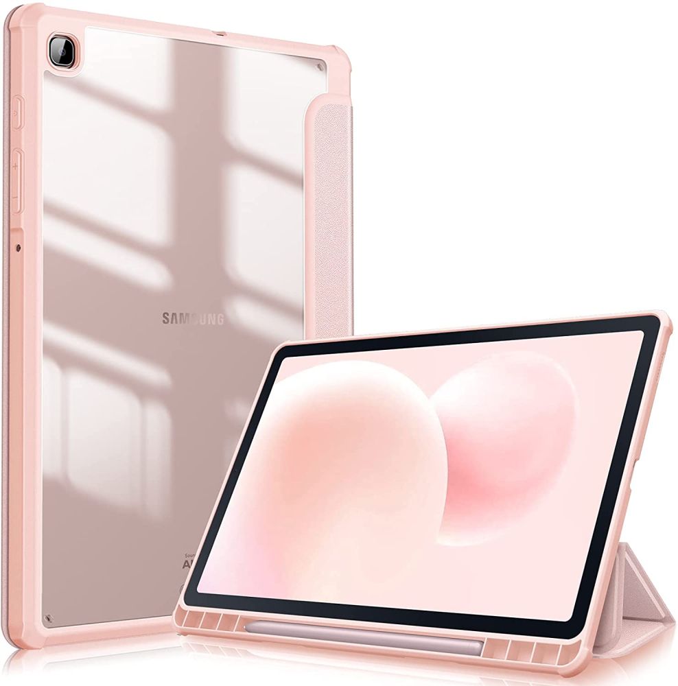 Pouzdro na Galaxy TAB S6 LITE 10.4 (2020/2022) - Tech-Protect, Smartcase Hybrid Pink