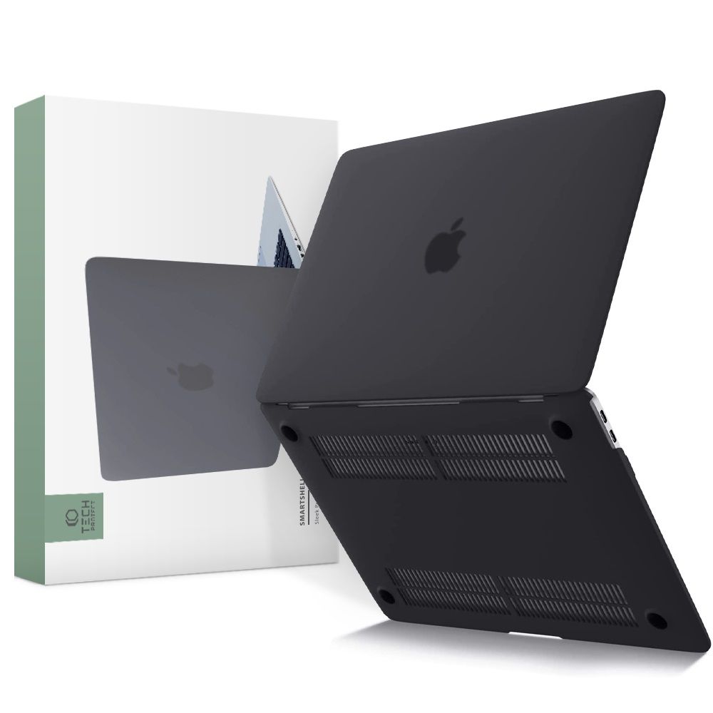 Polykarbonátové pouzdro na MacBook Pro 13 (2016-2022) - Tech-Protect, SmartShell Matte Black