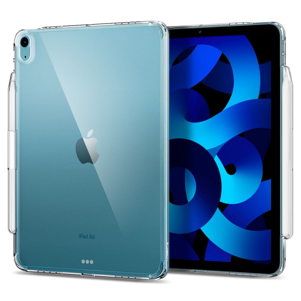 Zadní kryt pro iPad Air (2022/2020) - Spigen, AirSkin Hybrid Crystal Clear