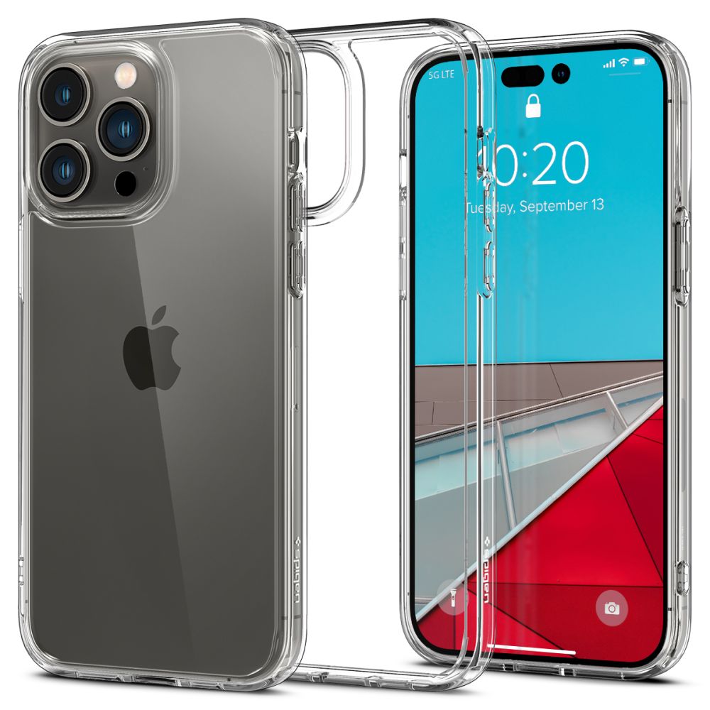 Ochranný kryt pro iPhone 14 Pro - Spigen, Ultra Hybrid Crystal Clear