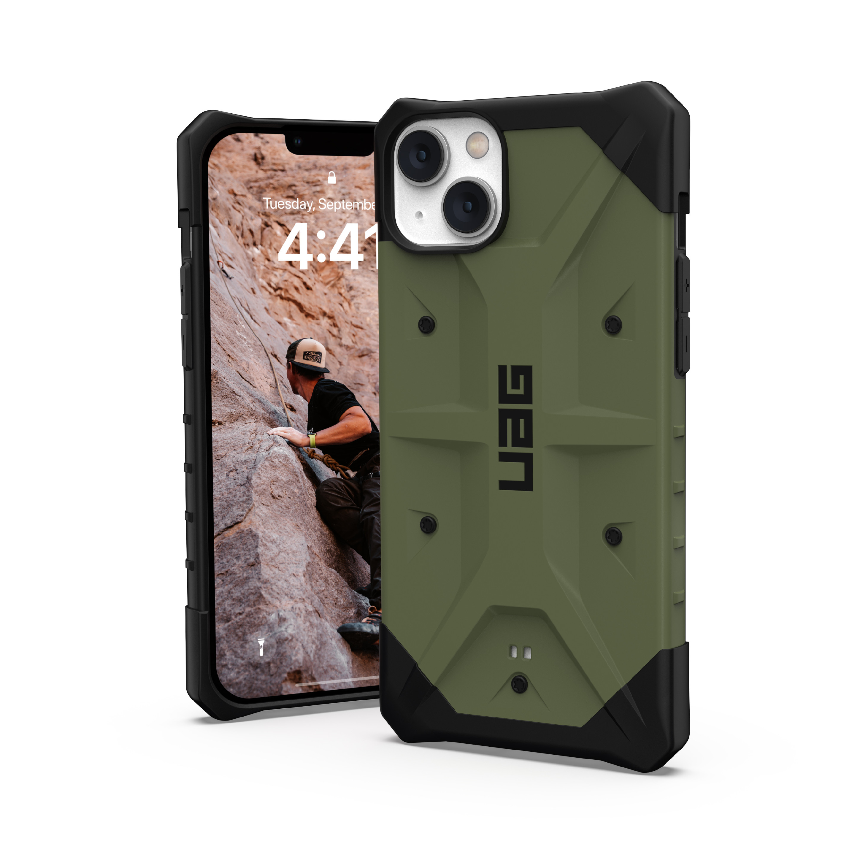 Ochranný kryt pro iPhone 14 PLUS - UAG, Pathfinder Olive