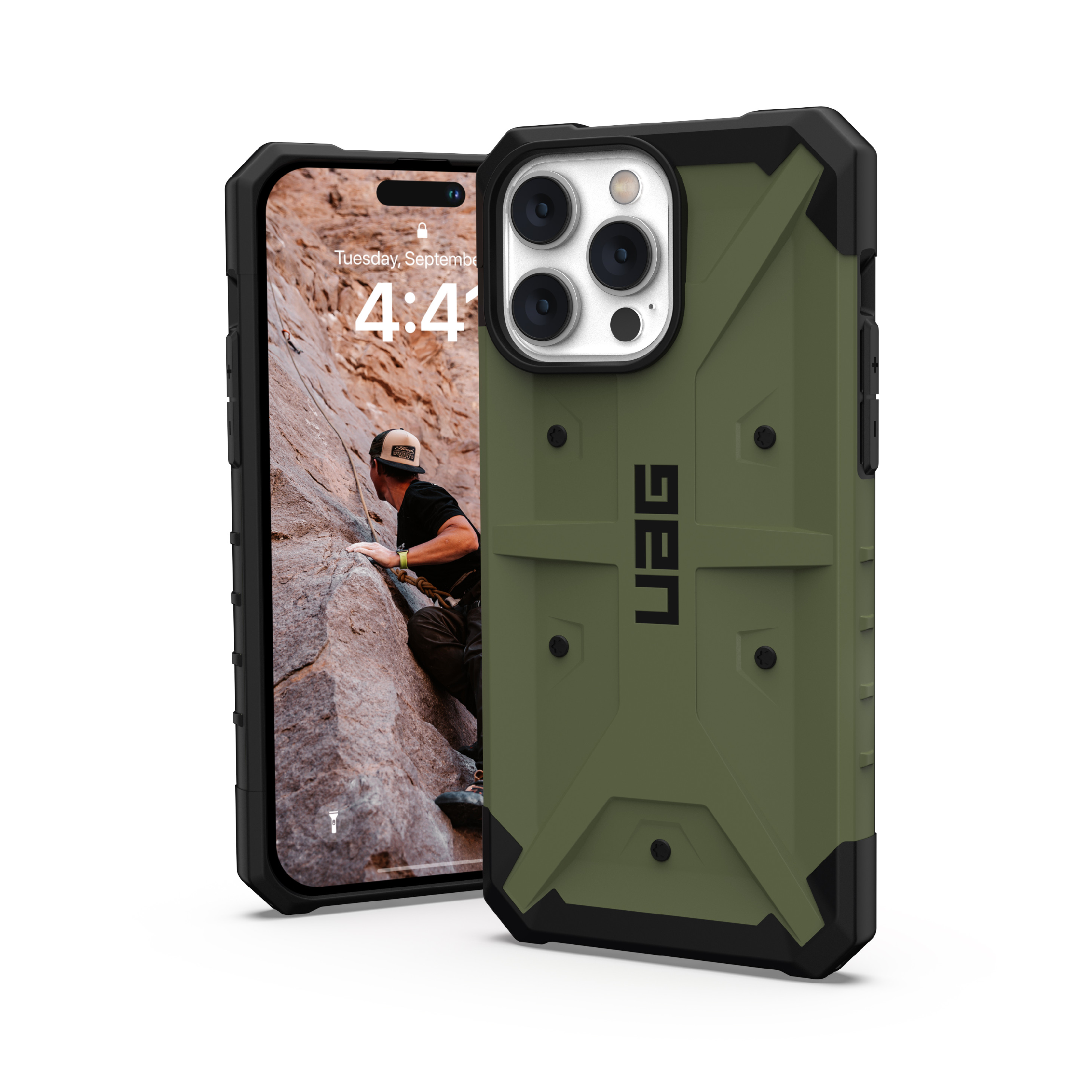 Ochranný kryt pro iPhone 14 Pro MAX - UAG, Pathfinder Olive