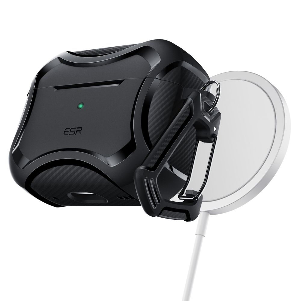 Pouzdro na sluchátka AirPods Pro - ESR, Cyber Armor HaloLock Black