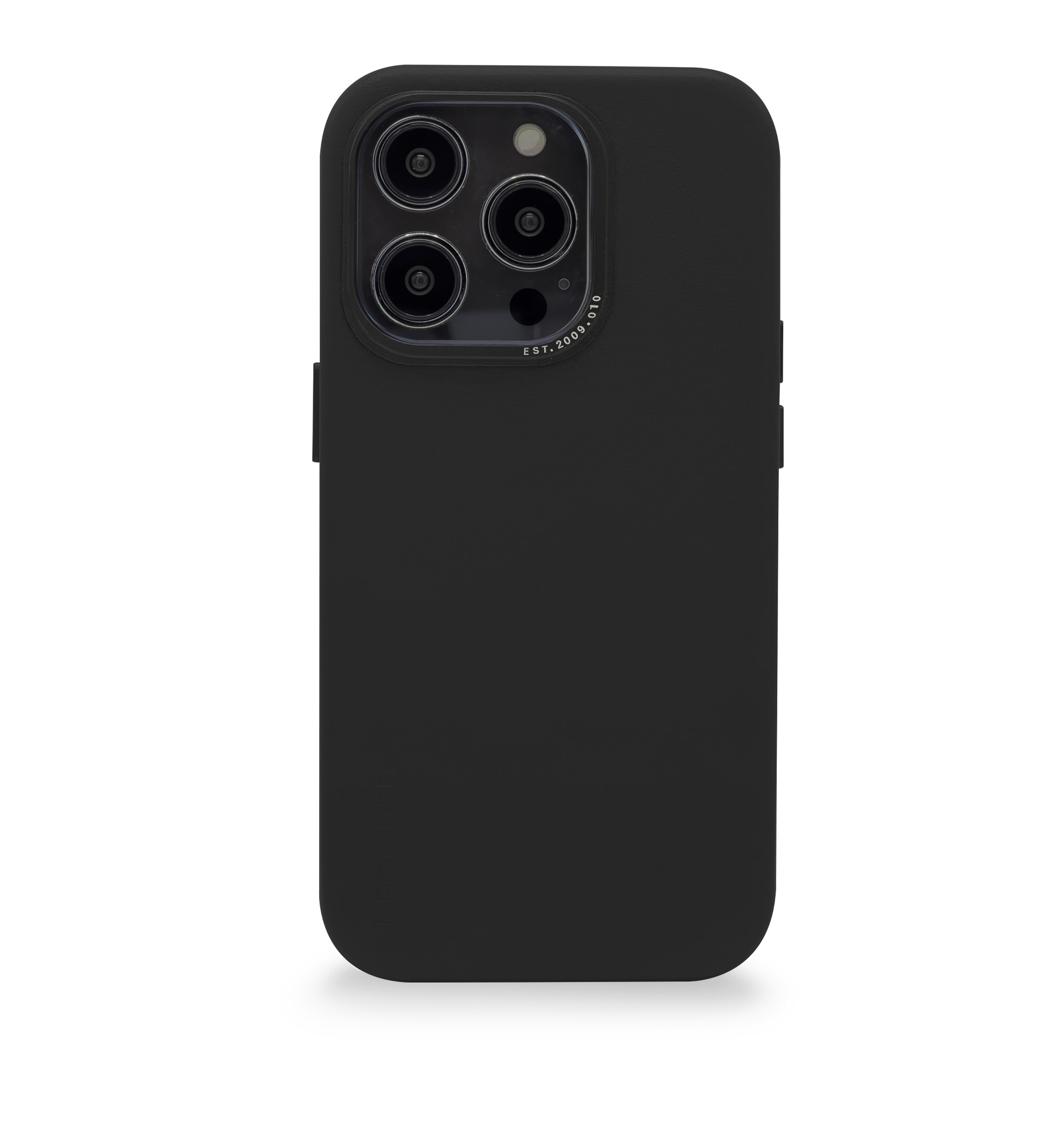 Kožený kryt na iPhone 14 Pro - Decoded, BackCover with MagSafe Black