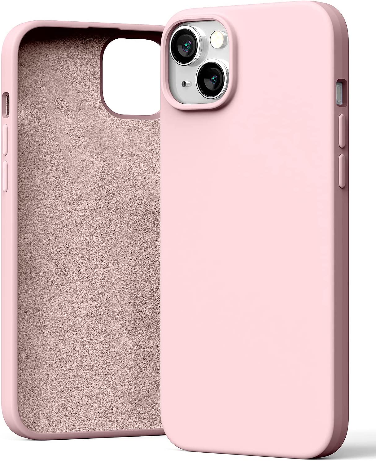 Ochranný kryt pro iPhone 14 PLUS - Mercury, Silicone Pink Sand