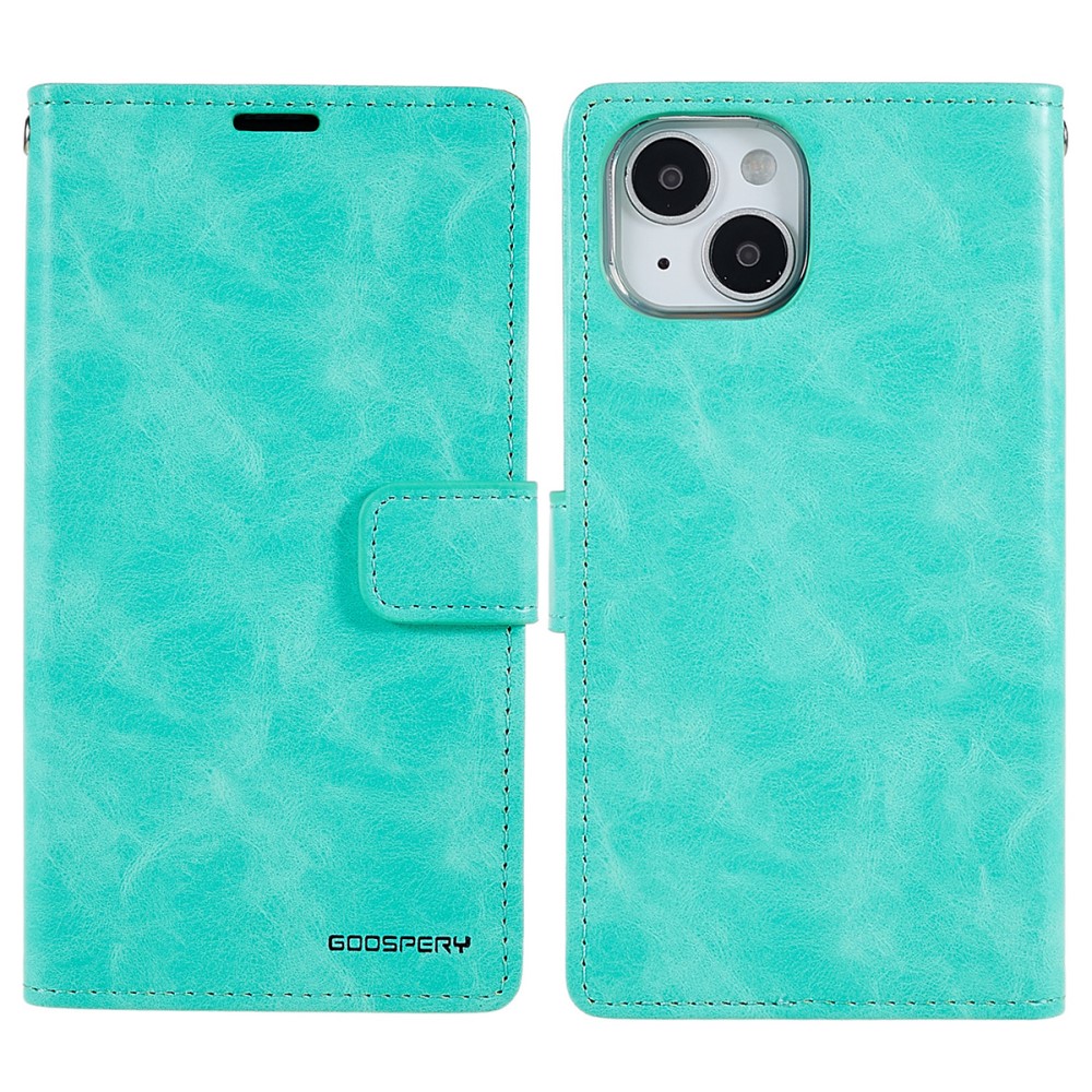 Ochranné pouzdro pro iPhone 14 PLUS - Mercury, Bluemoon Diary Mint