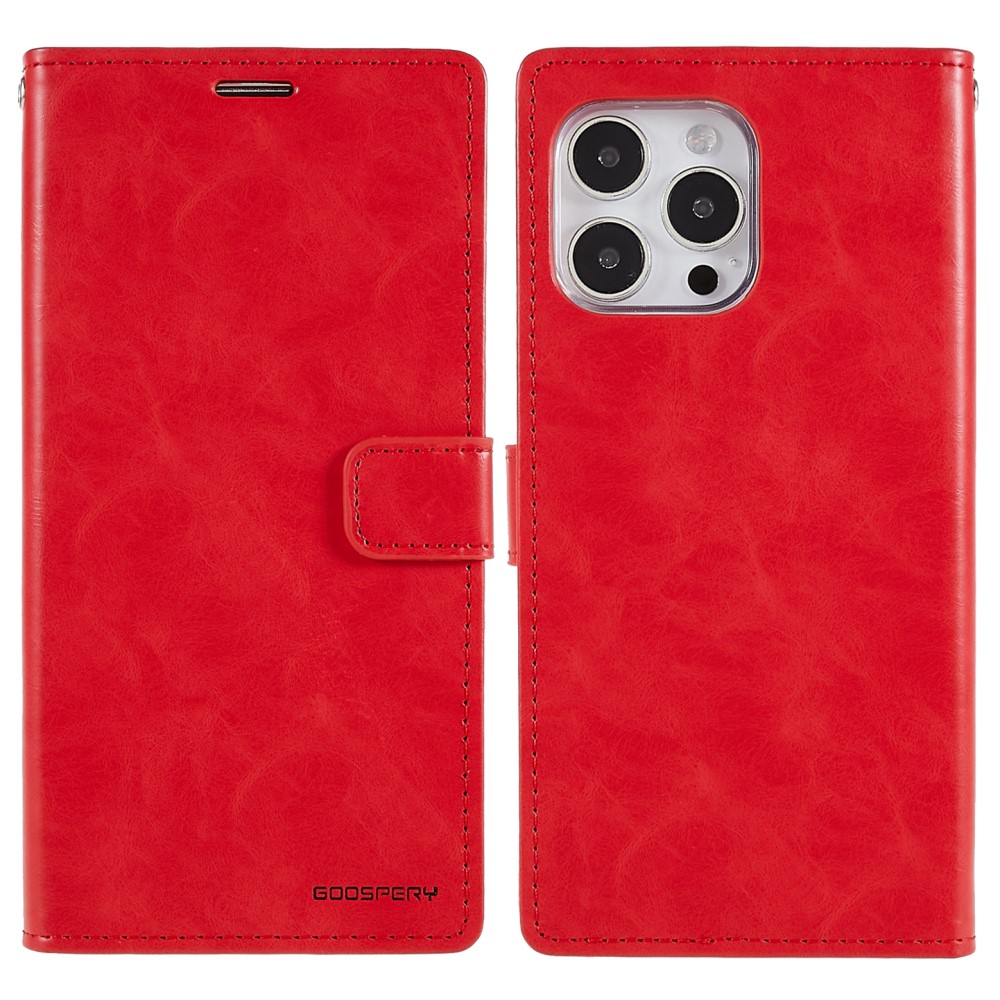 Ochranné pouzdro pro iPhone 14 Pro MAX - Mercury, Bluemoon Diary Red