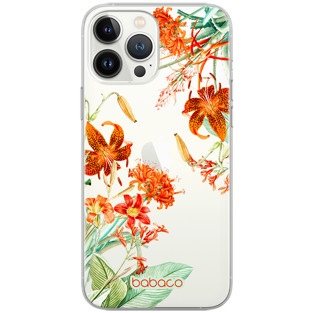 Ochranný kryt pro iPhone 13 mini - Babaco, Flowers 057
