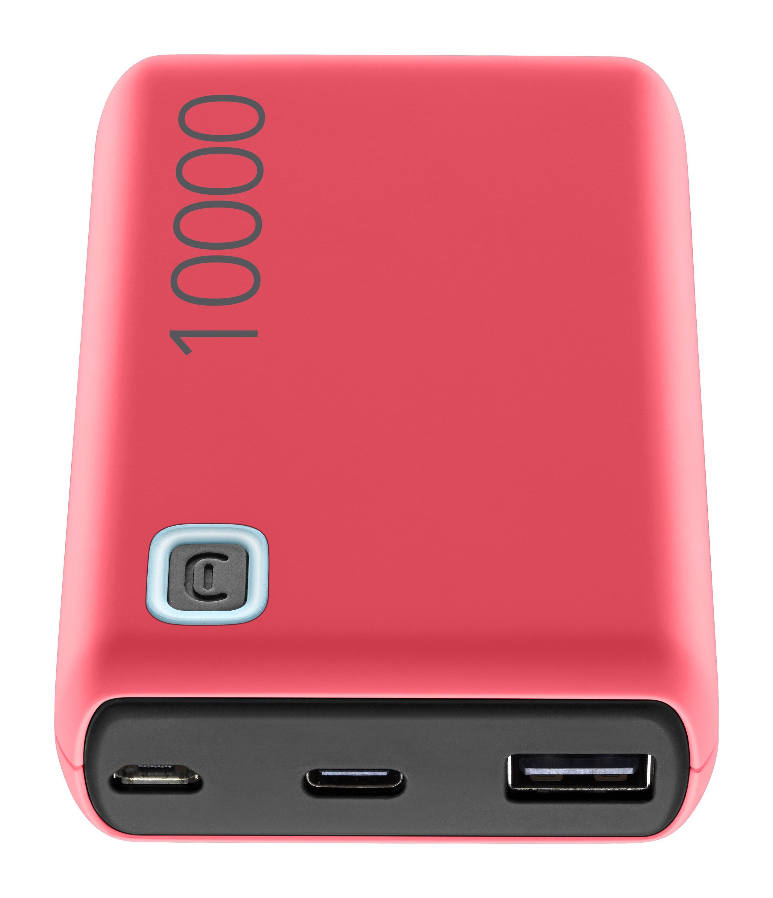 Externí baterie / powerbanka - Cellularline, Essence 12W 10000mAh Pink