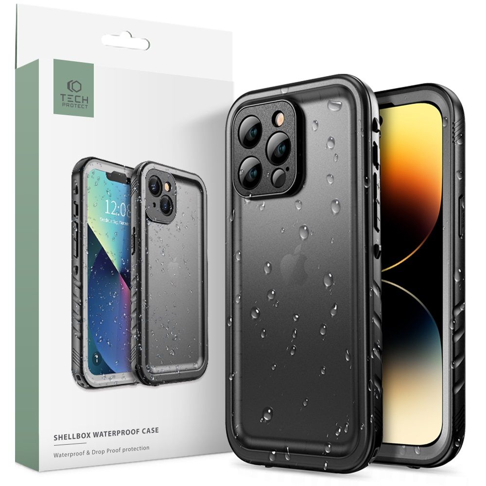 Voděodolné kryt pro iPhone 14 Pro MAX - Tech-Protect, ShellBox IP68