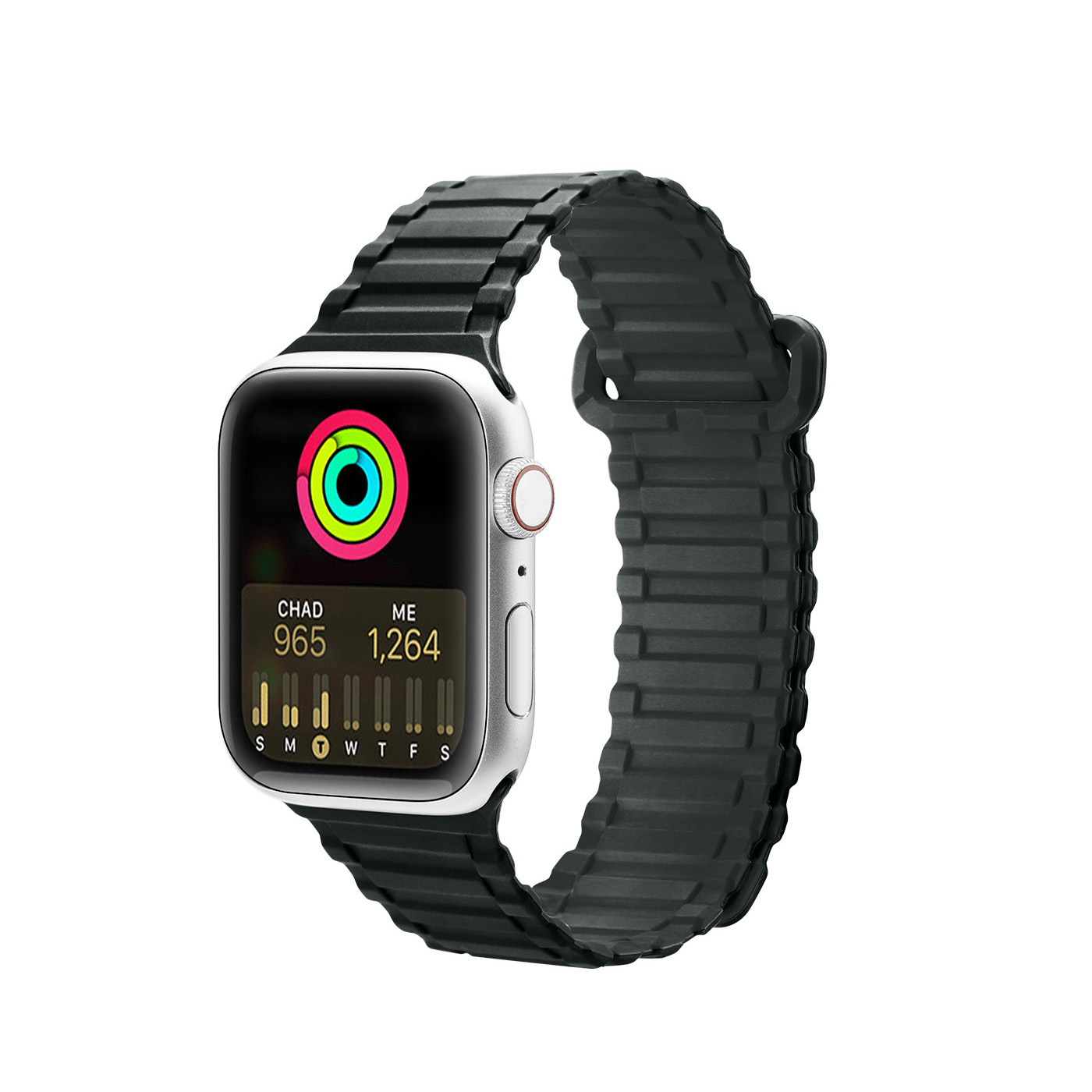 Řemínek pro Apple Watch 38mm / 40mm / 41mm - DuxDucis, Armor Green