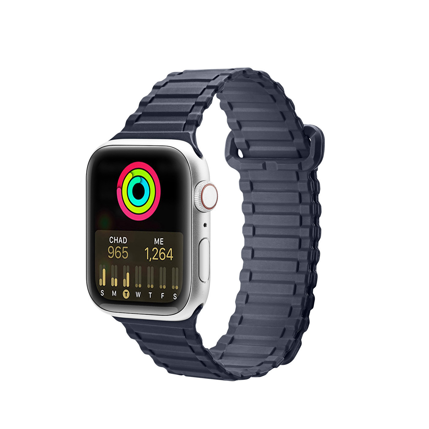 Řemínek pro Apple Watch 42mm / 44mm / 45mm / 49mm - DuxDucis, Armor Blue