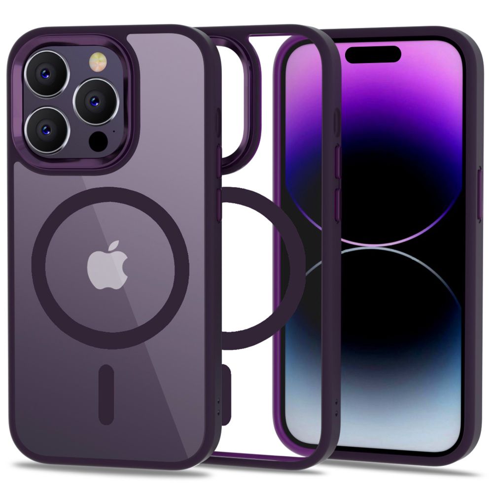 Ochranný kryt pro iPhone 14 Pro MAX - Tech-Protect, Magmat MagSafe Deep Purple