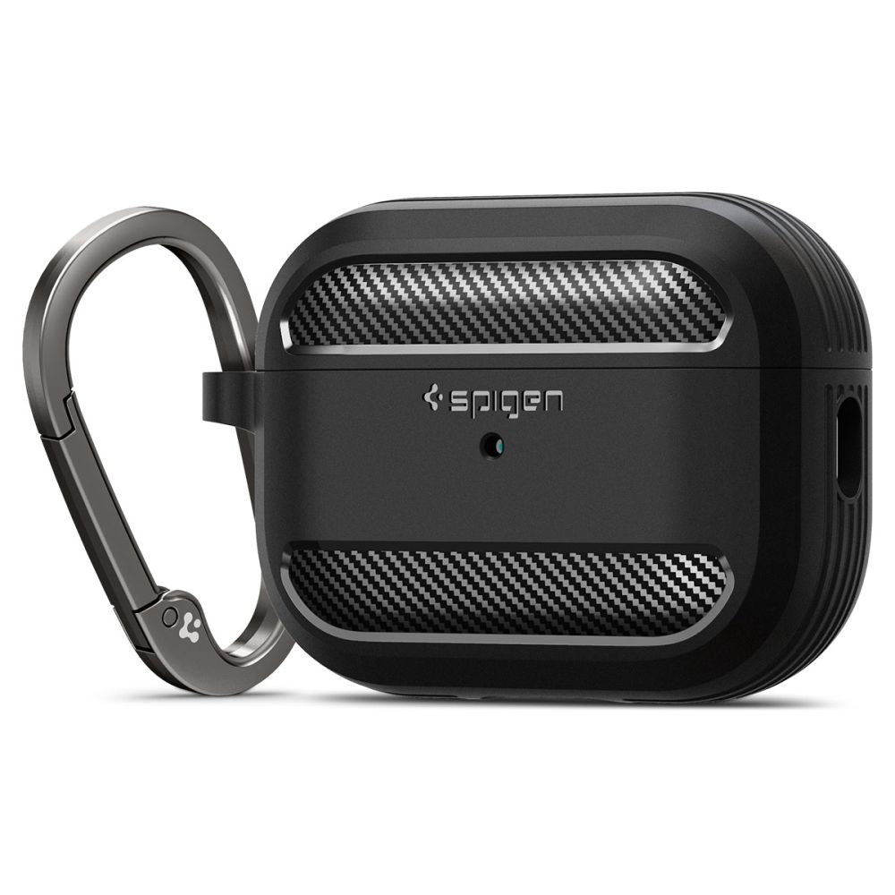 Pouzdro na sluchátka AirPods Pro - Spigen, Rugged Armor Black