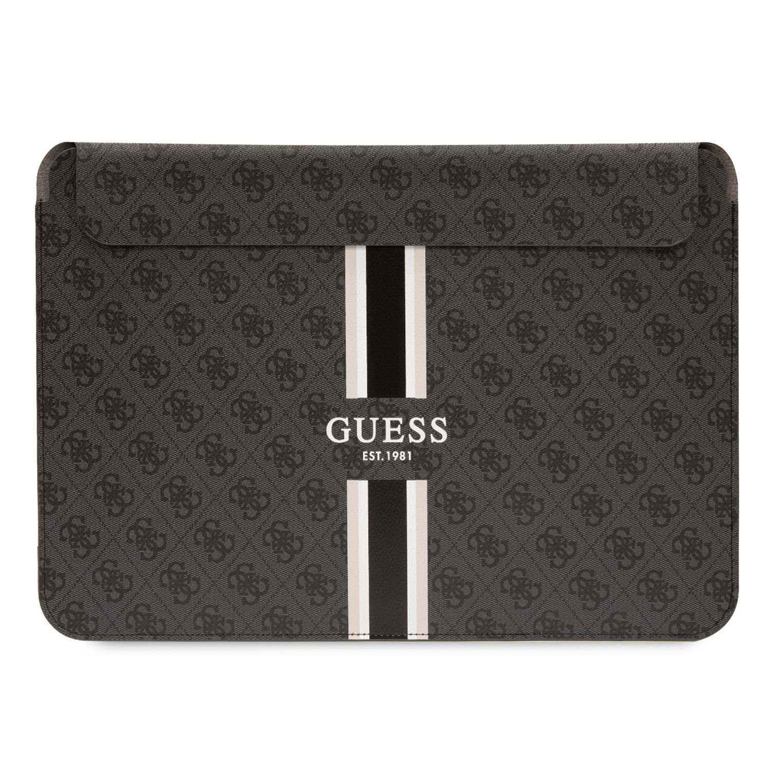 Pouzdro na notebook - Guess, 16 4G Printed Stripes Black