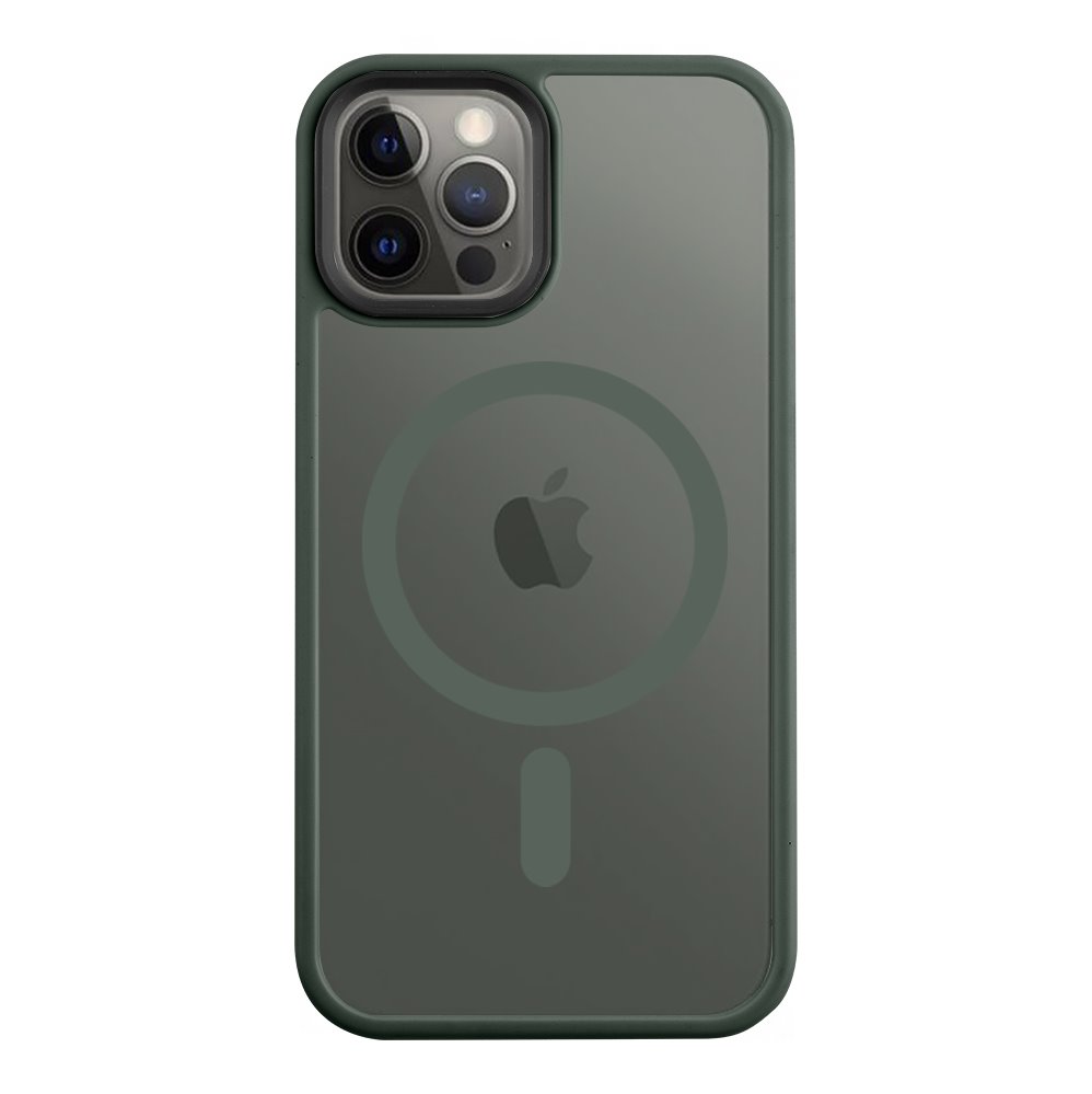 Ochranný kryt pro iPhone 12 / 12 Pro - Tactical, MagForce Hyperstealth Forest Green