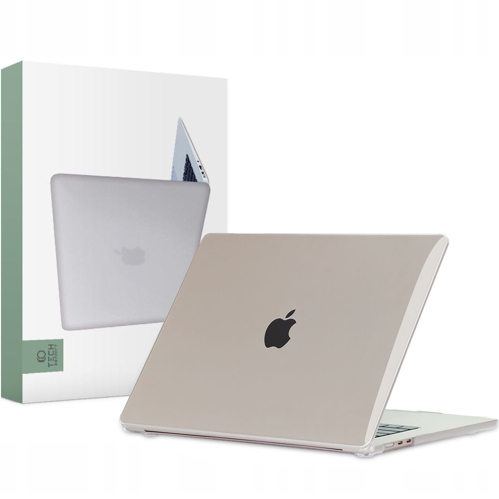 Ochranný kryt na MacBook Air 15 (2023-2024) - Tech-Protect, SmartShell Crystal Clear