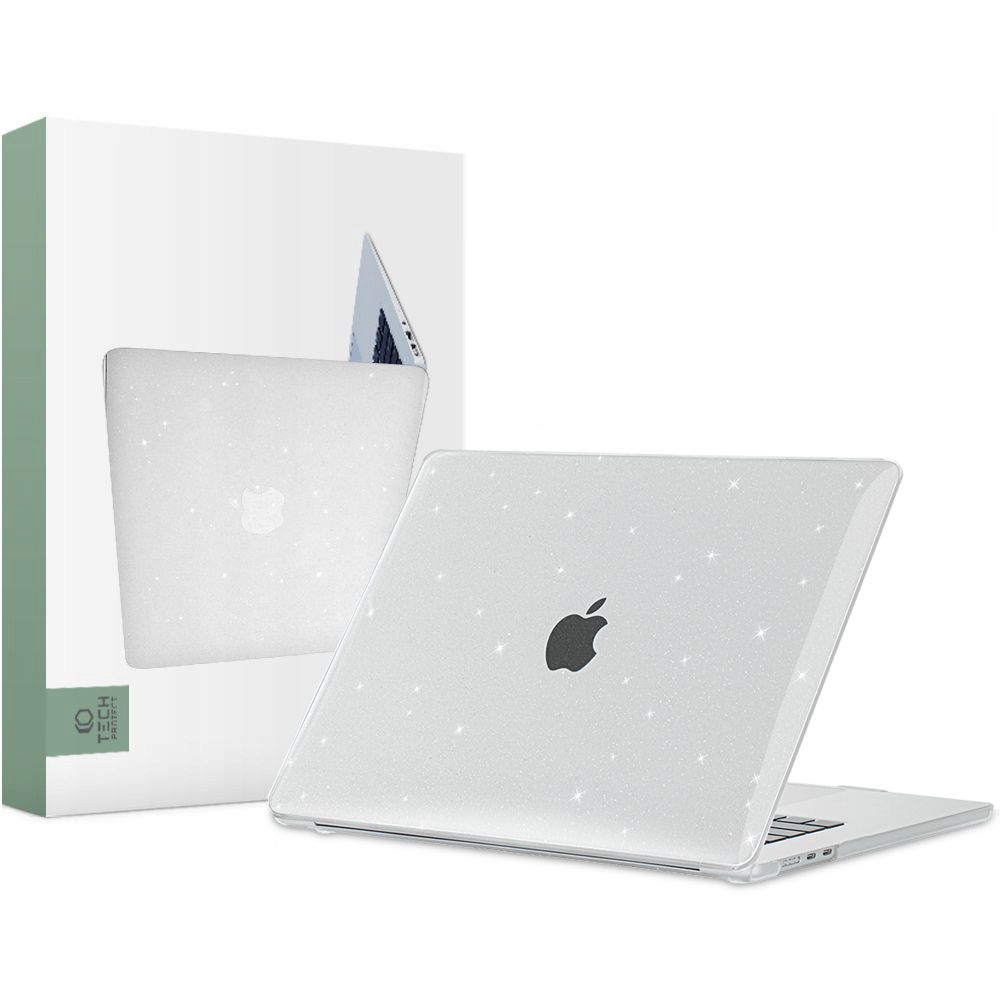 Ochranný kryt na MacBook Air 15 (2023-2024) - Tech-Protect, SmartShell Glitter