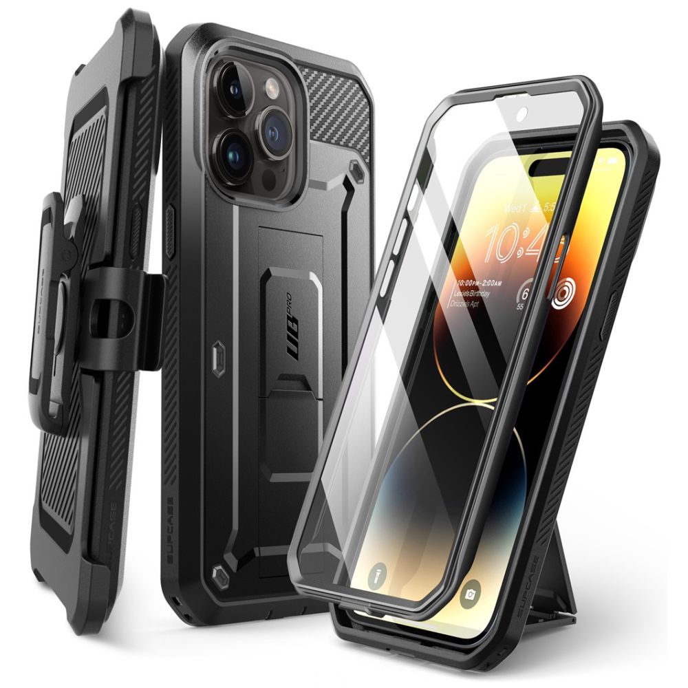 Ochranný kryt na iPhone 15 Pro MAX - Supcase, Unicorn Beetle Pro Black