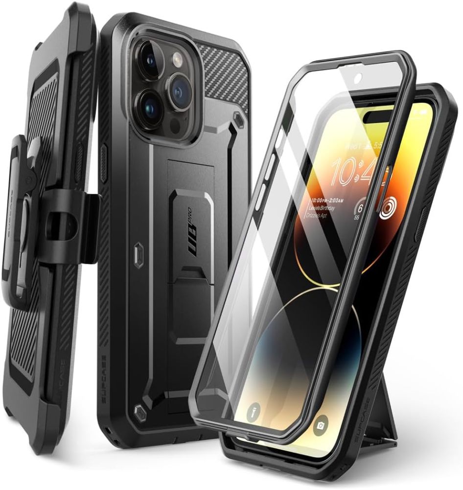 Ochranný kryt na iPhone 15 Pro - Supcase, Unicorn Beetle Pro Black