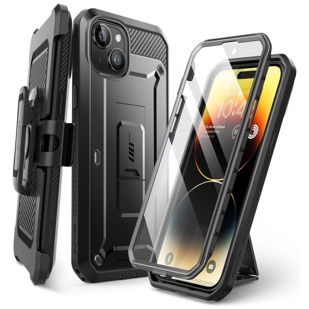 Ochranný kryt na iPhone 15 - Supcase, Unicorn Beetle Pro Black