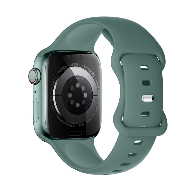 Řemínek pro Apple Watch 42mm / 44mm / 45mm / 49mm - Hoco, WA15 Flexible Pine Green