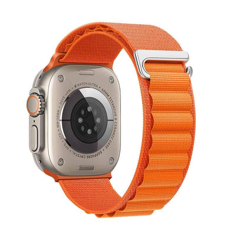Řemínek pro Apple Watch 42mm / 44mm / 45mm / 49mm - Hoco, WA20 Climbing Orange