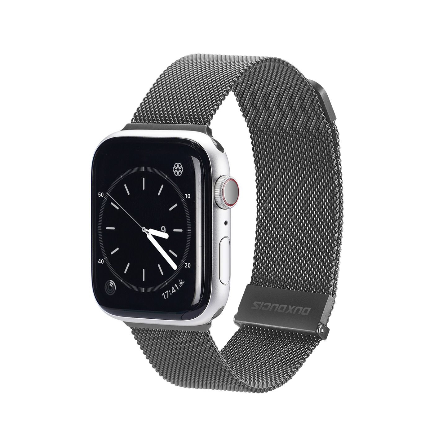 Řemínek pro Apple Watch 42mm / 44mm / 45mm / 49mm - DuxDucis, Milanese Gungrey