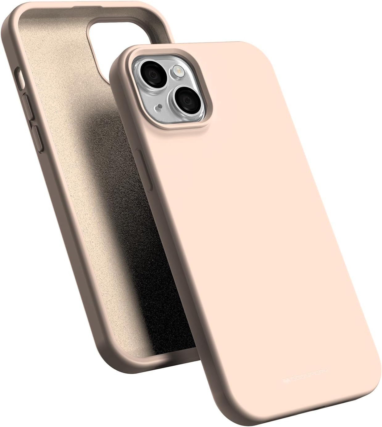 Ochranný kryt na iPhone 15 PLUS - Mercury, Silicone Pink Sand