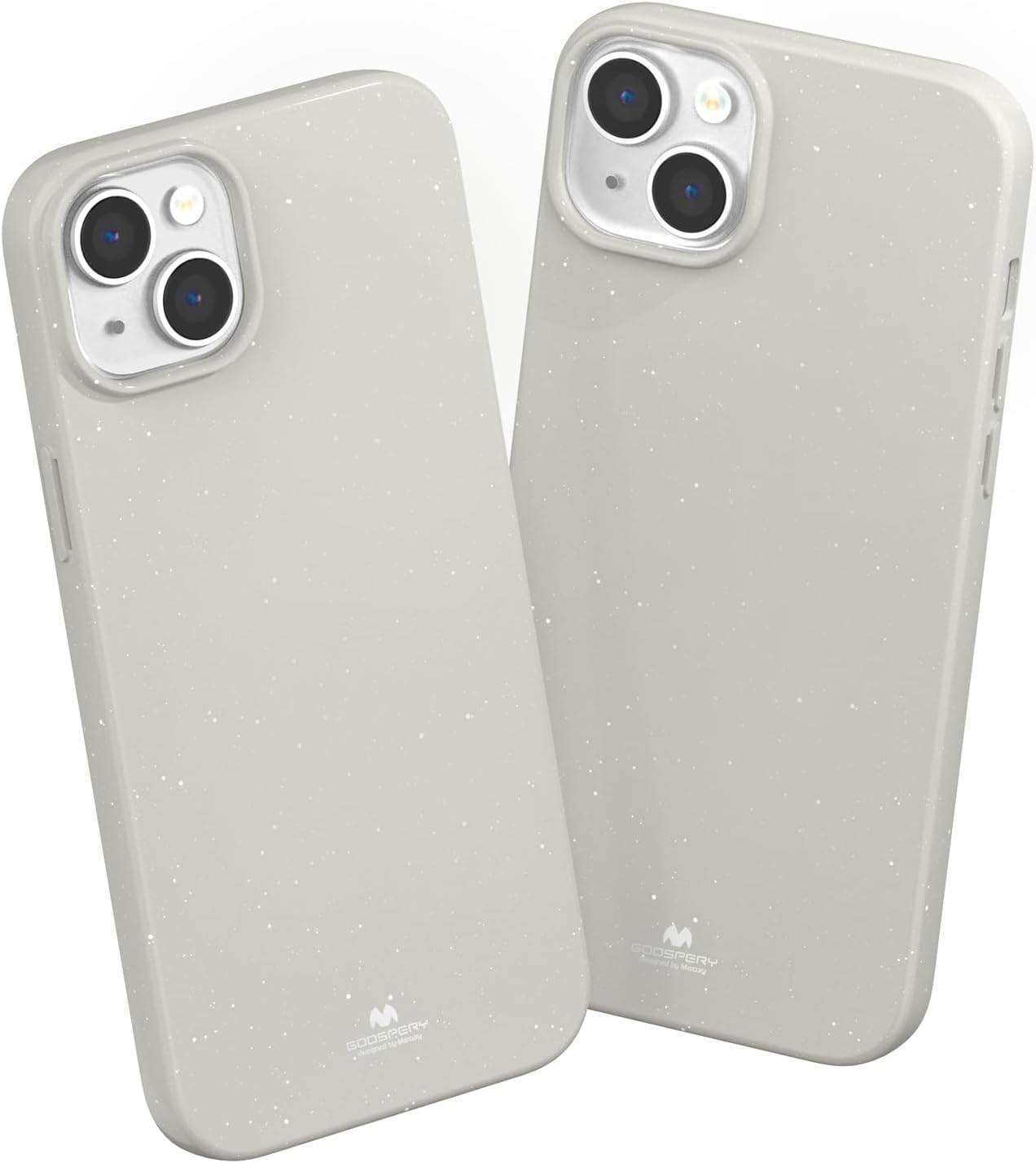 Ochranný kryt na iPhone 15 PLUS - Mercury, Jelly White