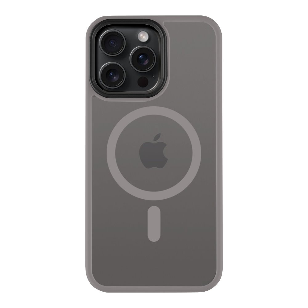 Ochranný kryt na iPhone 15 Pro MAX - Tactical, MagForce Hyperstealth Light Grey