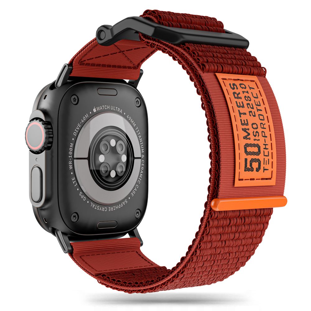 Řemínek pro Apple Watch 42mm / 44mm / 45mm / 49mm - Tech-Protect, Scout Orange