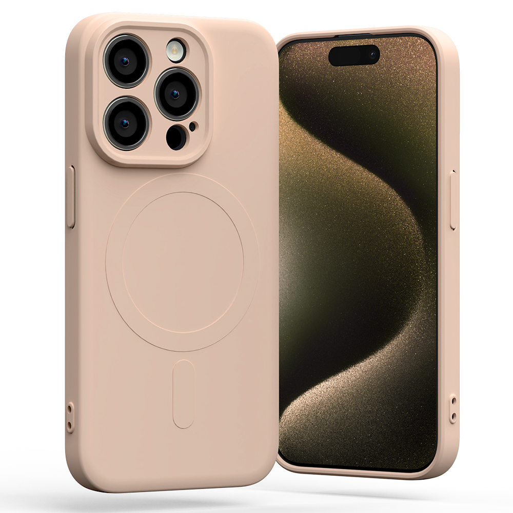 Ochranný kryt na iPhone 7 / 8 / SE (2020/2022) - Mercury, SemiSilicon MagSafe Pink