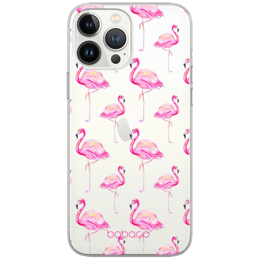 Ochranný kryt na iPhone 15 PLUS - Babaco, Flamingo 005