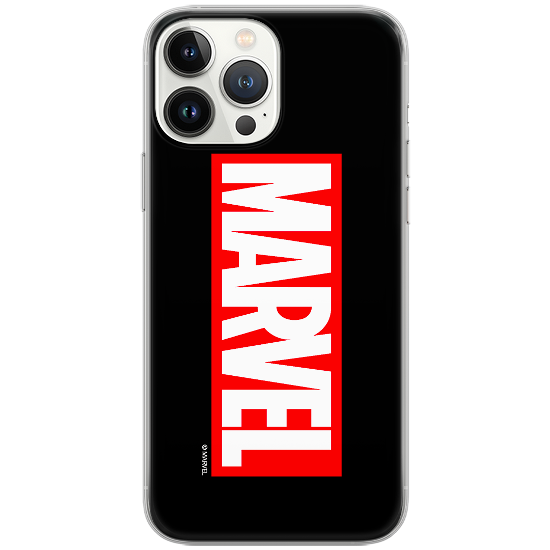 Ochranný kryt na iPhone 15 - Marvel, Marvel 001 Black