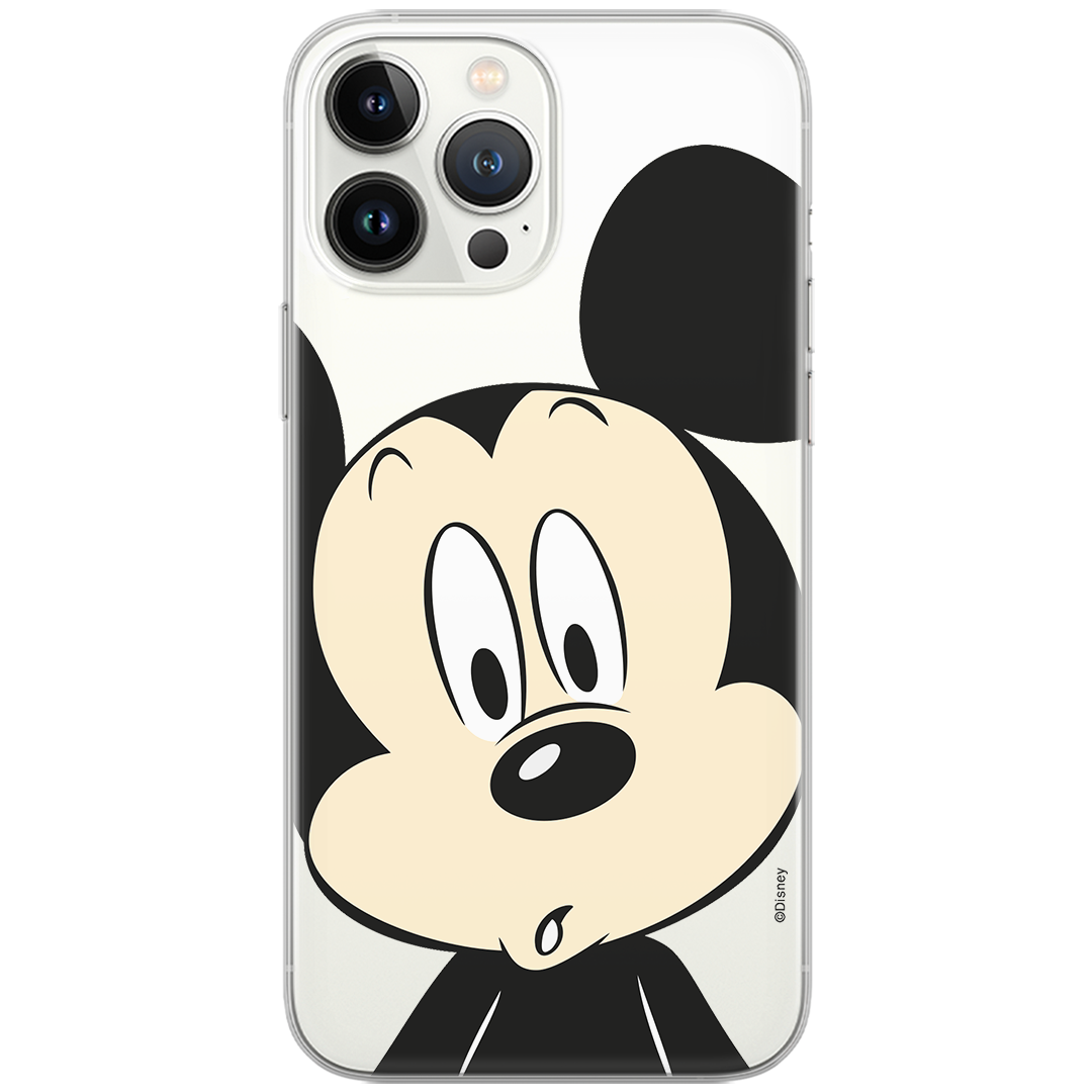 Ochranný kryt na iPhone 15 Pro MAX - Disney, Mickey 019 Transparent