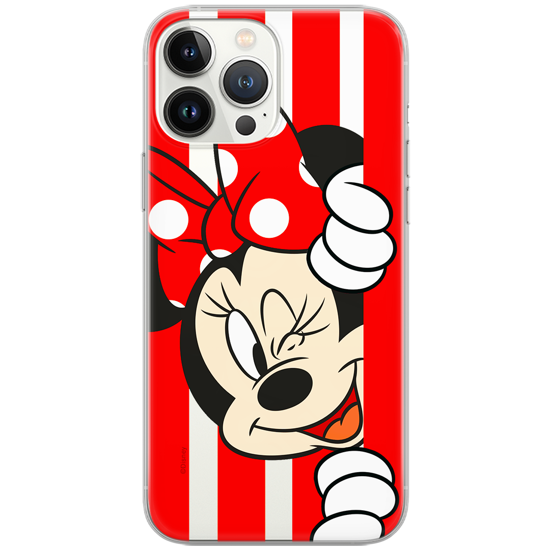 Ochranný kryt na iPhone 15 - Disney, Minnie 059