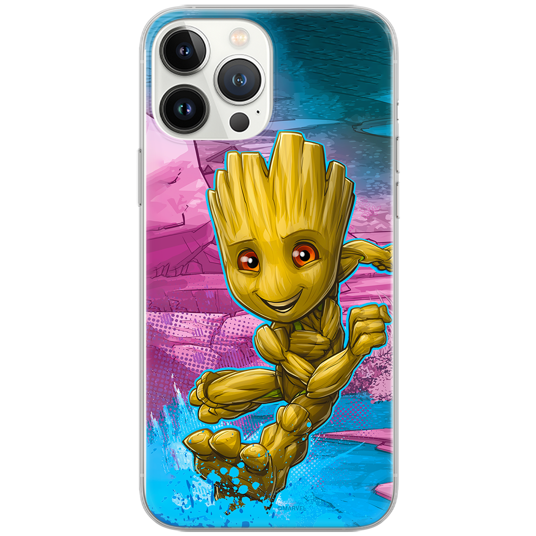 Ochranný kryt na iPhone 15 - Marvel, Groot 001