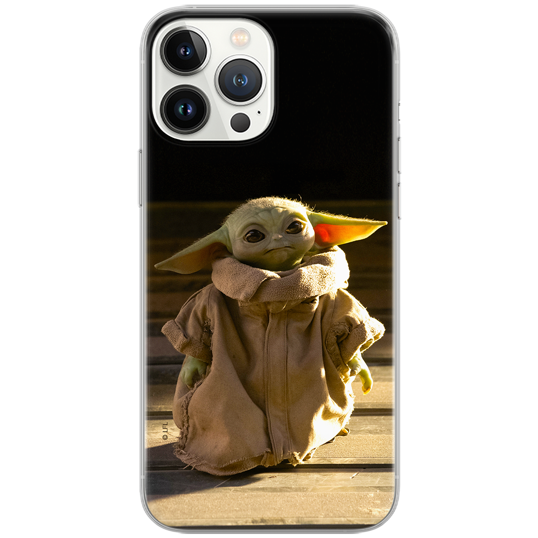 Ochranný kryt na iPhone 15 - Star Wars, Baby Yoda 001