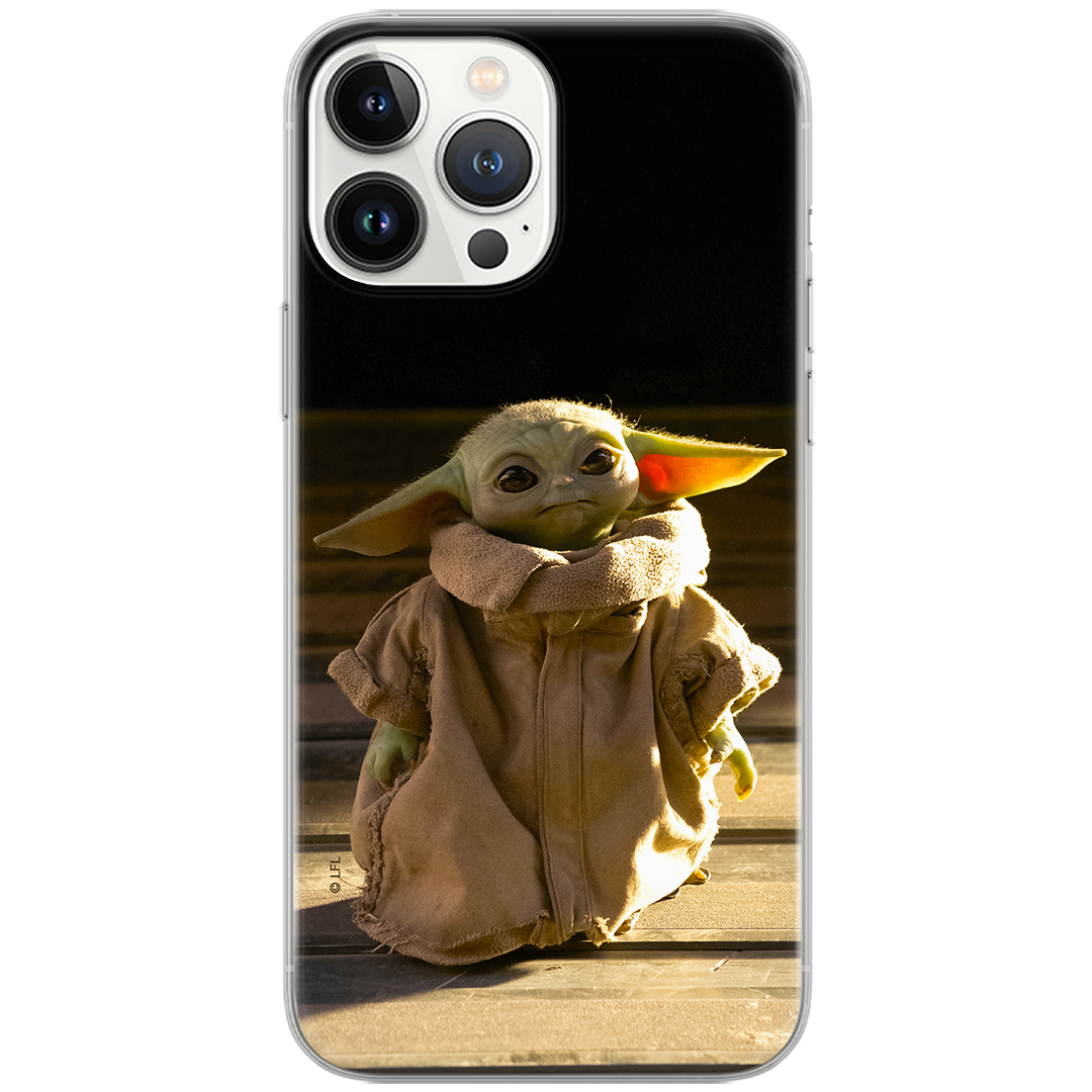 Ochranný kryt na iPhone 15 Pro - Star Wars, Baby Yoda 001