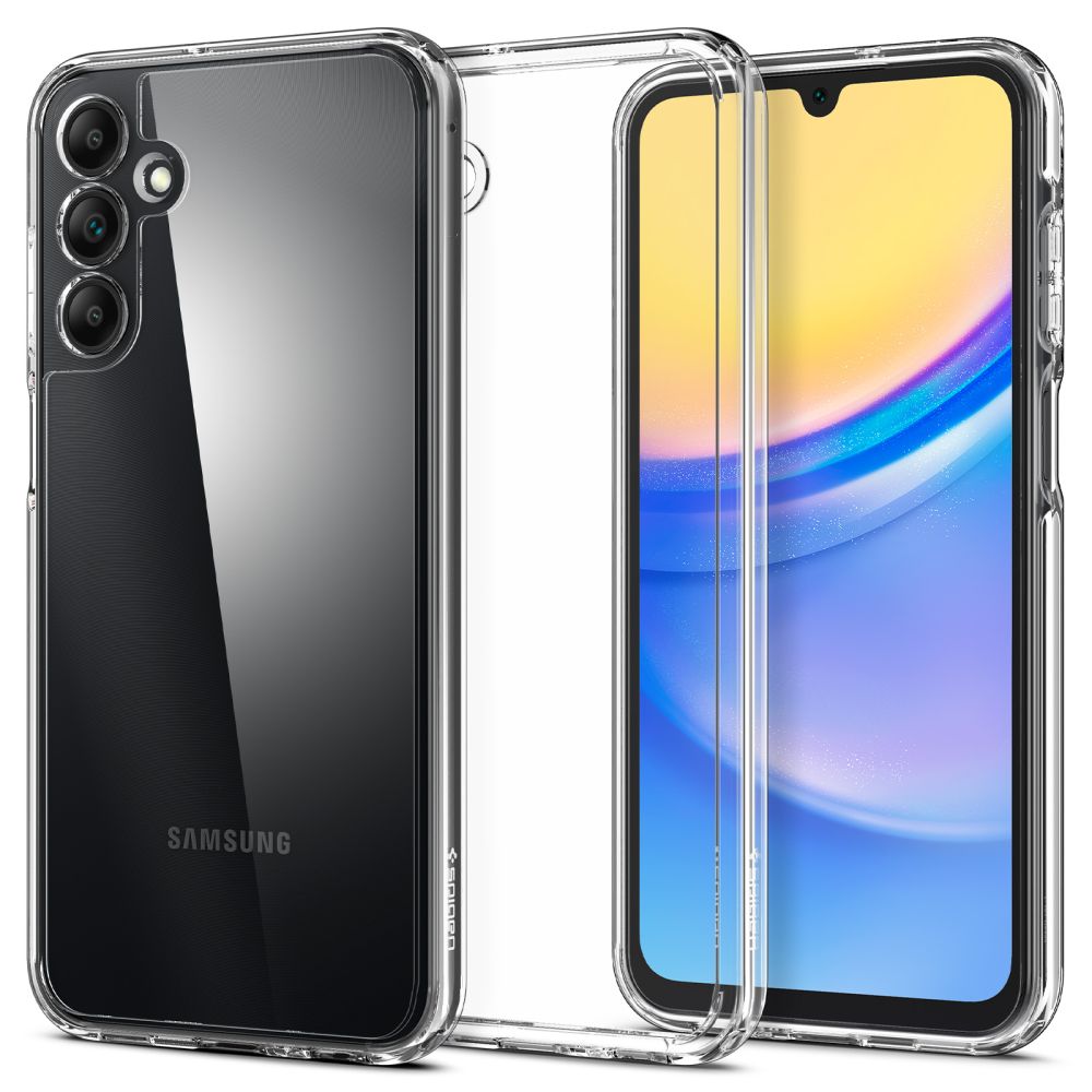 Ochranný kryt na Samsung Galaxy A15 - Spigen, Ultra Hybrid Crystal Clear