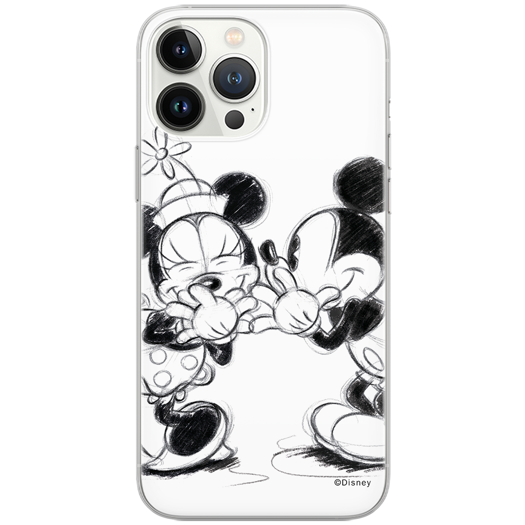 Ochranný kryt na iPhone 14 PLUS - Disney, Mickey & Minnie 010