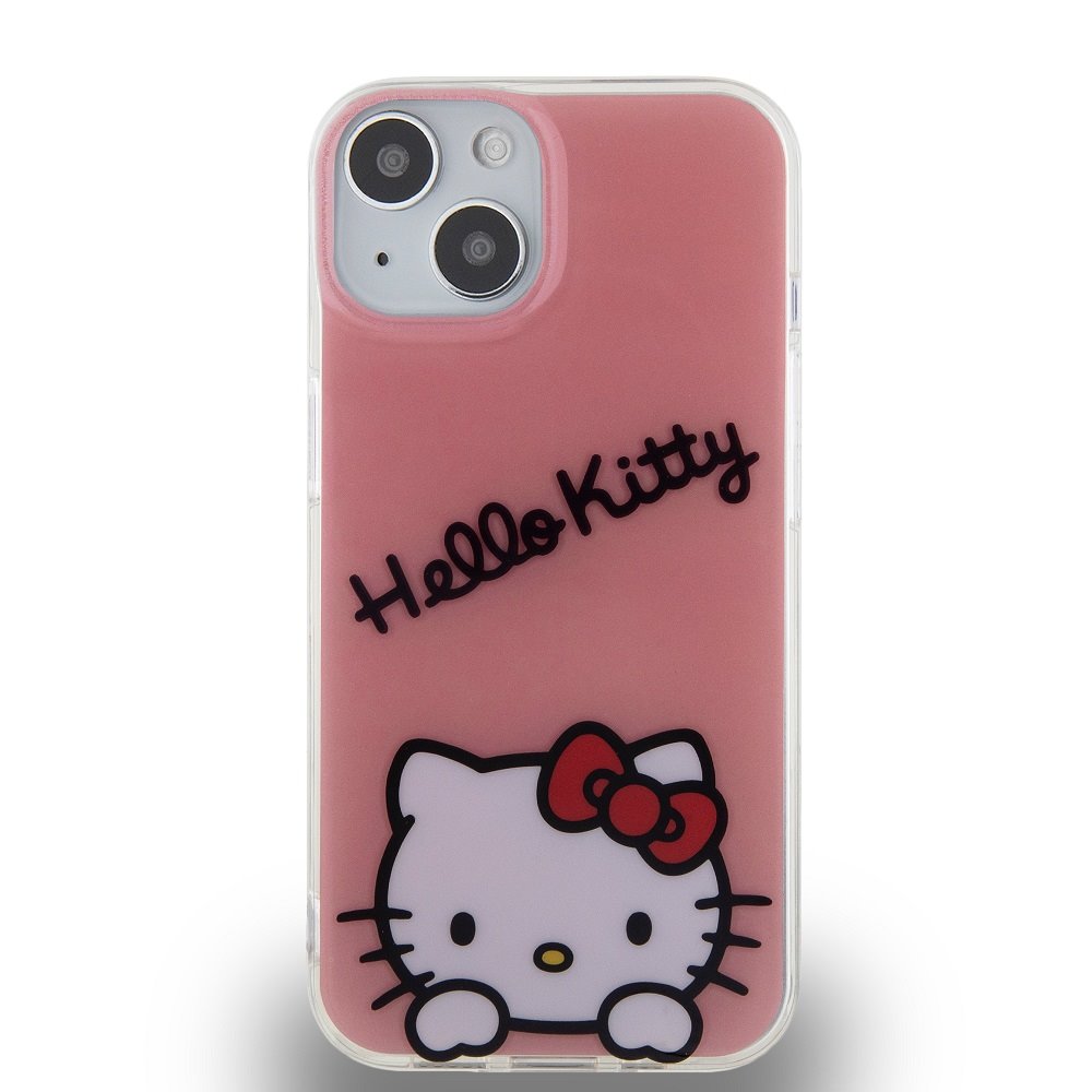 Ochranný kryt na iPhone 13 - Hello Kitty, IML Daydreaming Logo Pink