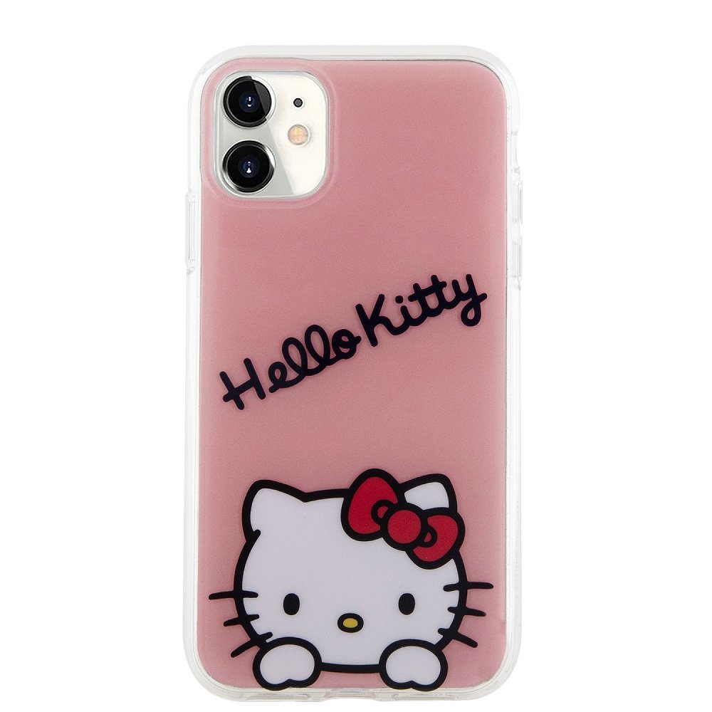 Ochranný kryt na iPhone 11 - Hello Kitty, IML Daydreaming Logo Pink